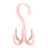 2018 New  Degree Rotatable Handbag Bag Holder Shelf Tie Belt Shoes Hanging Rack Belt Scarf Hanger For Wardrobe