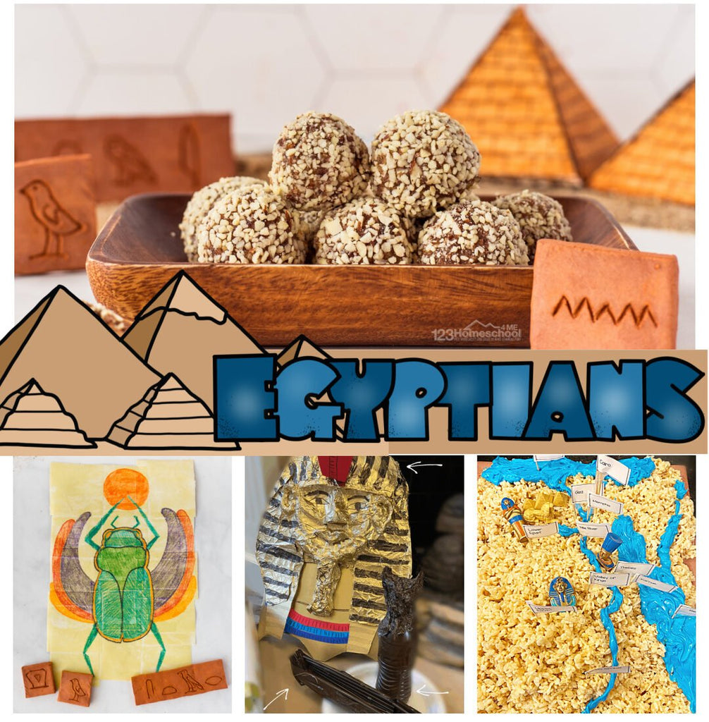 Ancient Egypt History Lesson for Kids with FUN Hands-on Activities