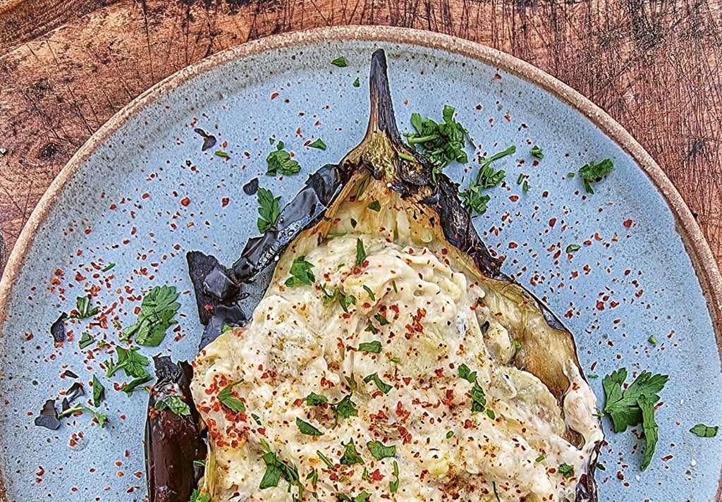 BBQ recipe: Marcus Bawdon’s Ember-Cooked Baba Ganoush