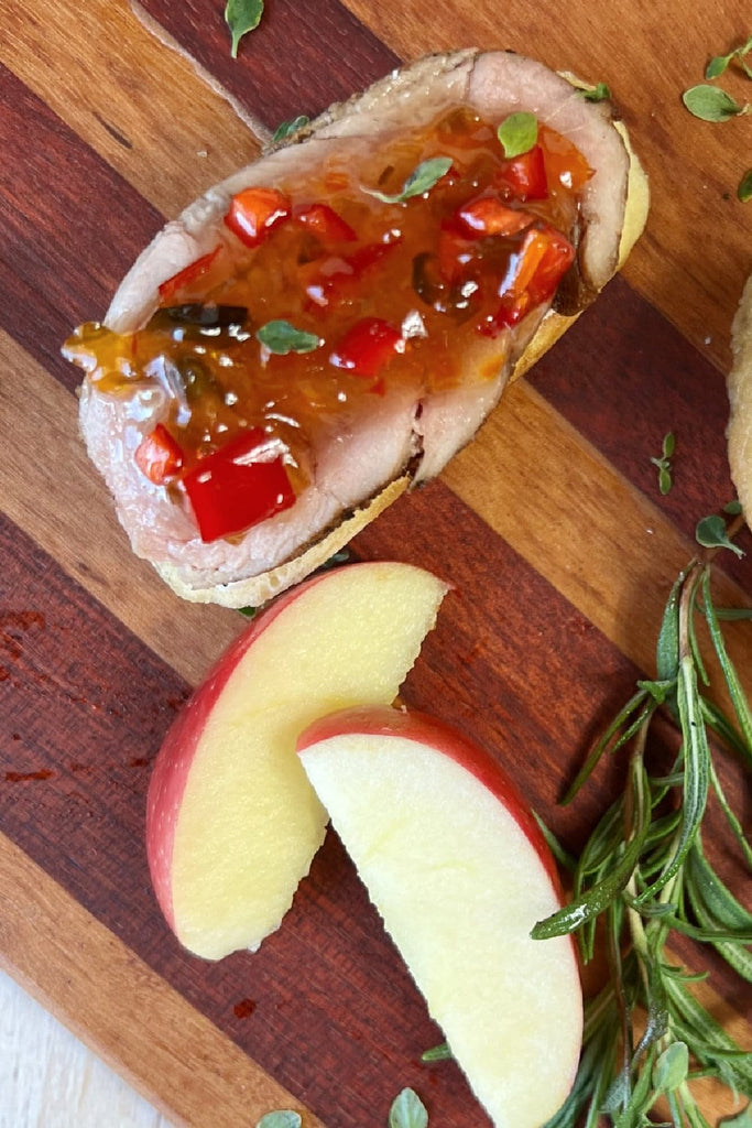 Pork Tenderloin Crostini