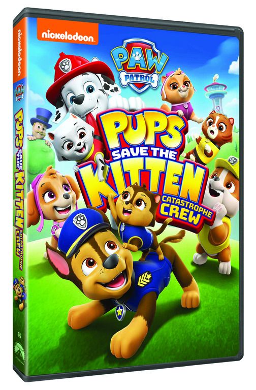 PAW Patrol: Pups Save the Kitten Catastrophe Crew DVD #GIVEAWAY