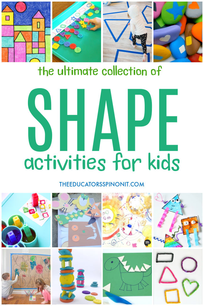 Shape Activities for Preschool and Kindergarten