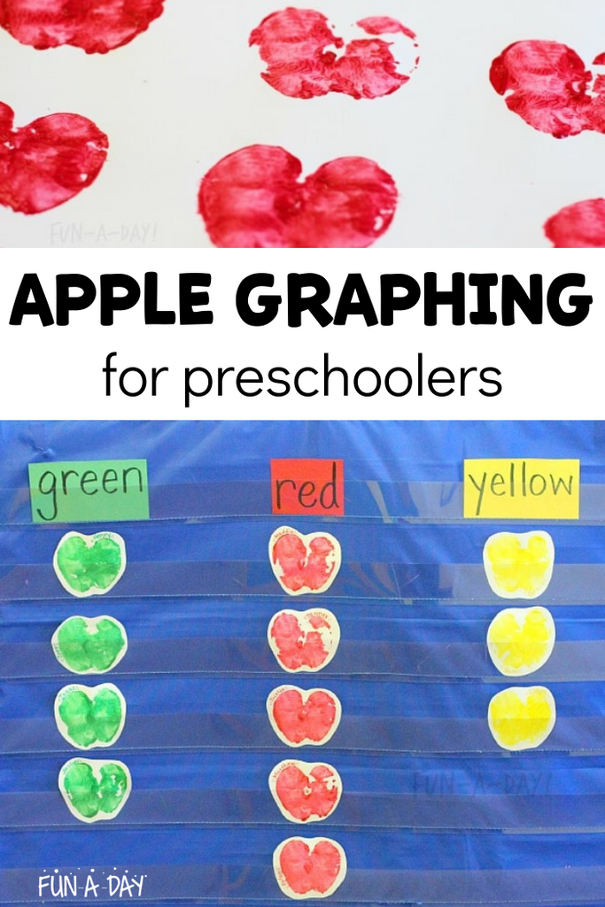 Apple Graphing Activity for Preschoolers