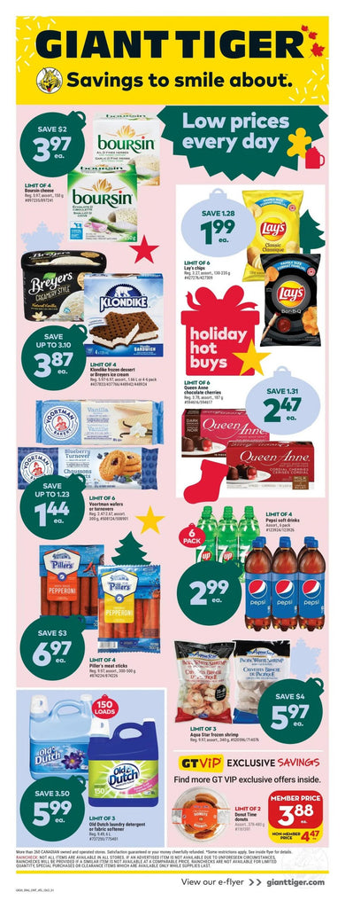 Giant Tiger Canada Flyer Deals December 14th – 20th + 20% Off General Merchandise December 16th – 18th