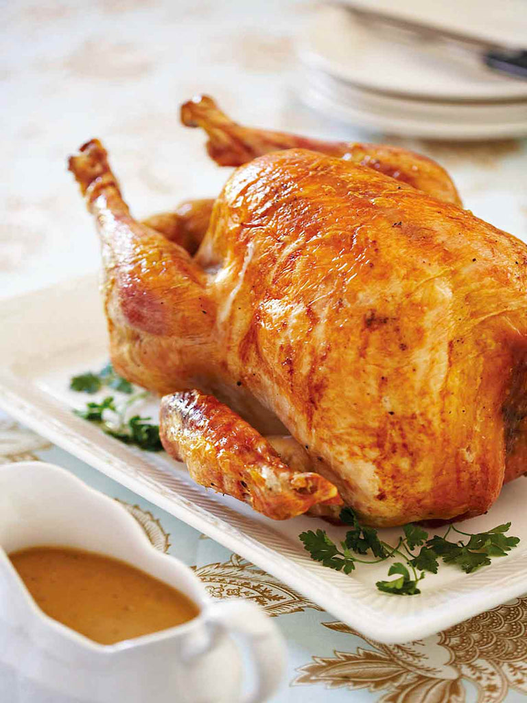 Old-Fashioned Roast Turkey and Gravy