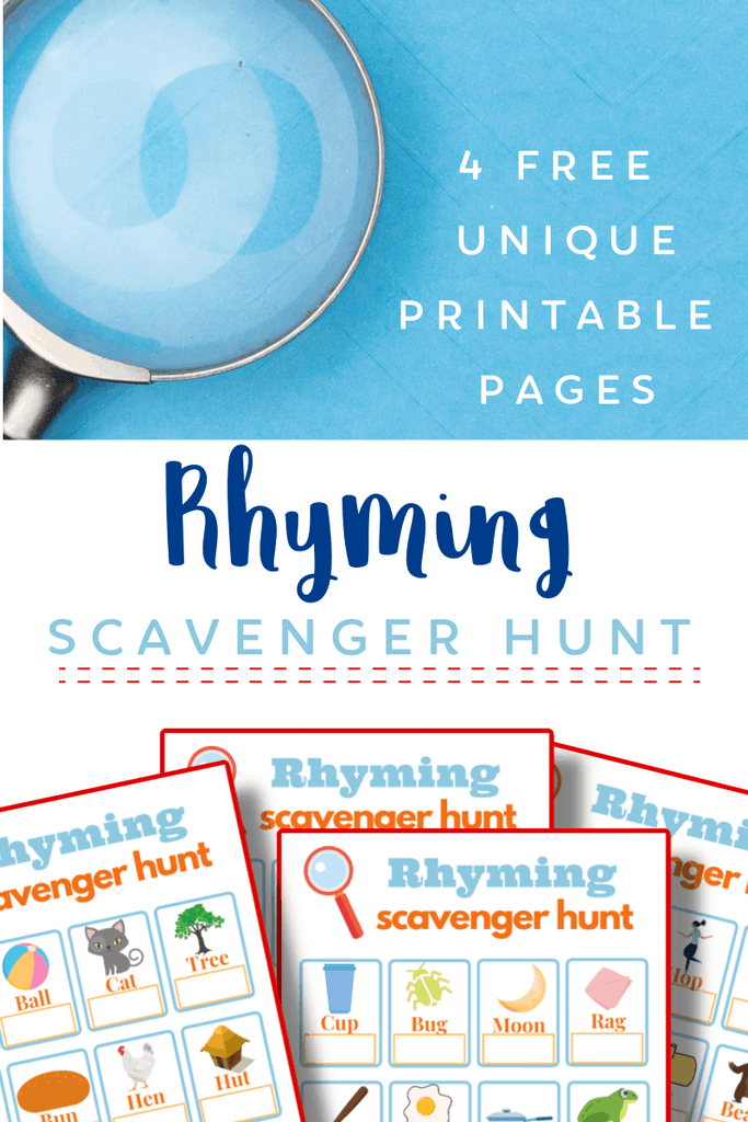 Rhyming Scavenger Hunt