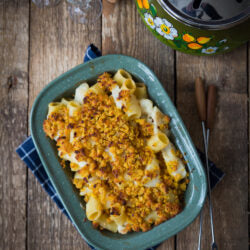 Fondue Pasta Bake