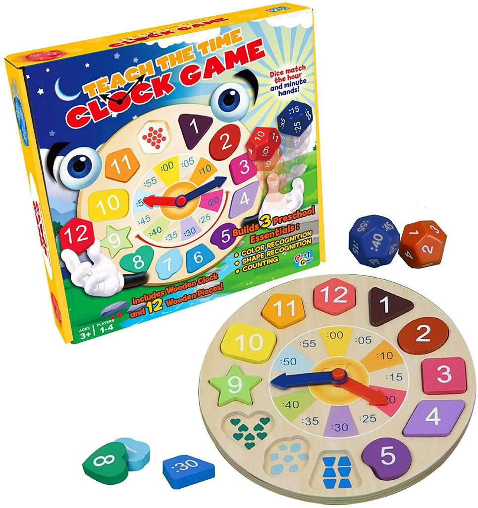 Getta1Games Teach The Time Clock Game – Only $6.61!