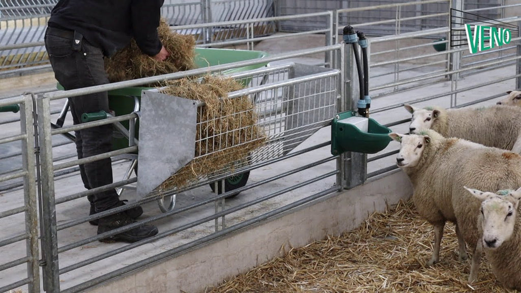 Hanging Hay Rack for Sheep and Goats by Veno Sheep and Goat Equipment (3 months ago)