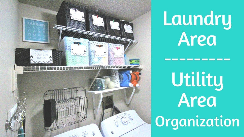 Hi! In this video I have shared simple ways in which you can organize the much neglected and ignored utility area or the laundry room