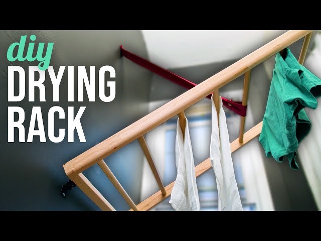 Set up this drying rack in your bathroom, laundry room, or any small space that you have! Check out all of Jason's HGTV videos here: ...