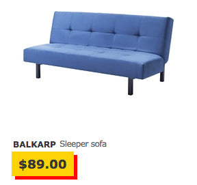 Delicious Balkarp Sleeper Sofa Review