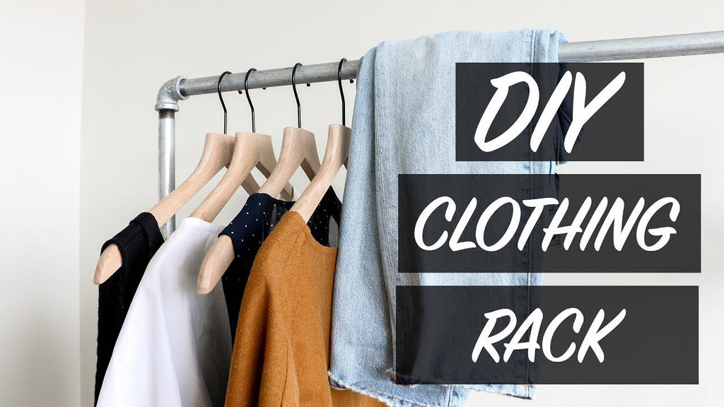 DIY CLOTHING RACK by Riv and Al (4 years ago)