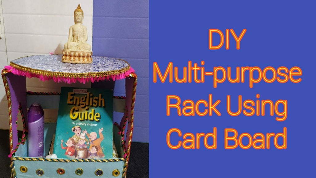 DIY Multi-purpose Rack | Magzine Rack | Hanging Rack by Rupaz Creative Works (1 year ago)