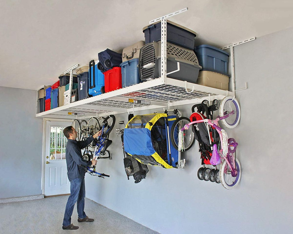 The garage, although small, is almost always treated as a storage area for basically everything that we don’t want to keep in the house