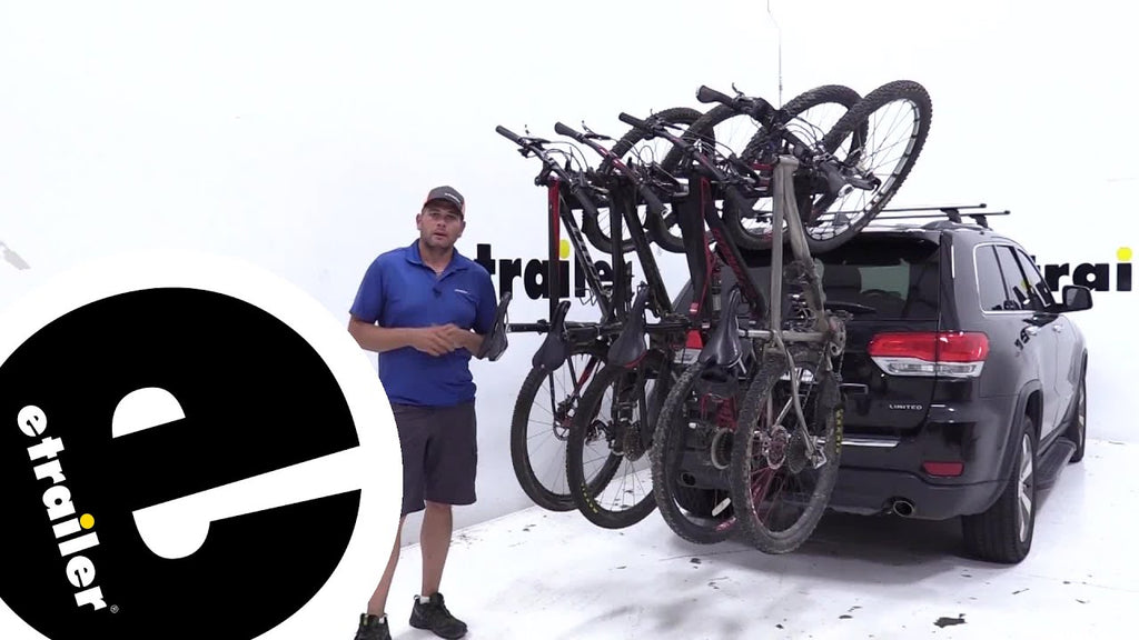 etrailer | Yakima HangOver Tilting 4 Bike Rack Review by etrailer.com (1 year ago)