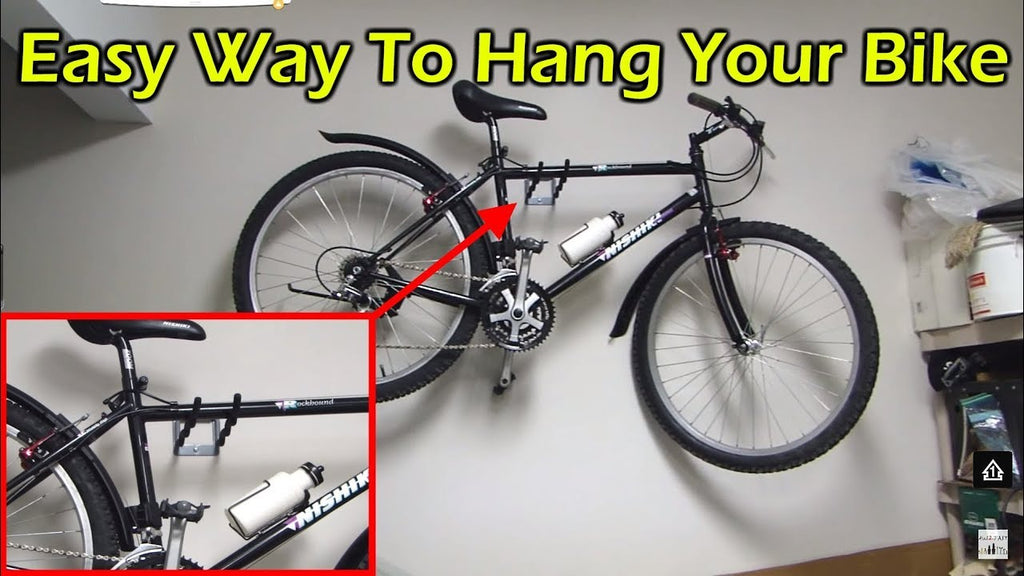 Easy way to hang your bike in a garage without a rack or pulley system by dial2fast (10 years ago)