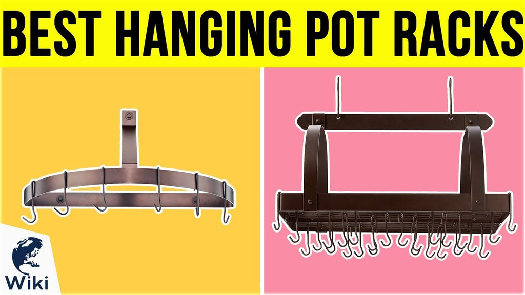 10 Best Hanging Pot Racks 2019 by Ezvid Wiki (1 year ago)