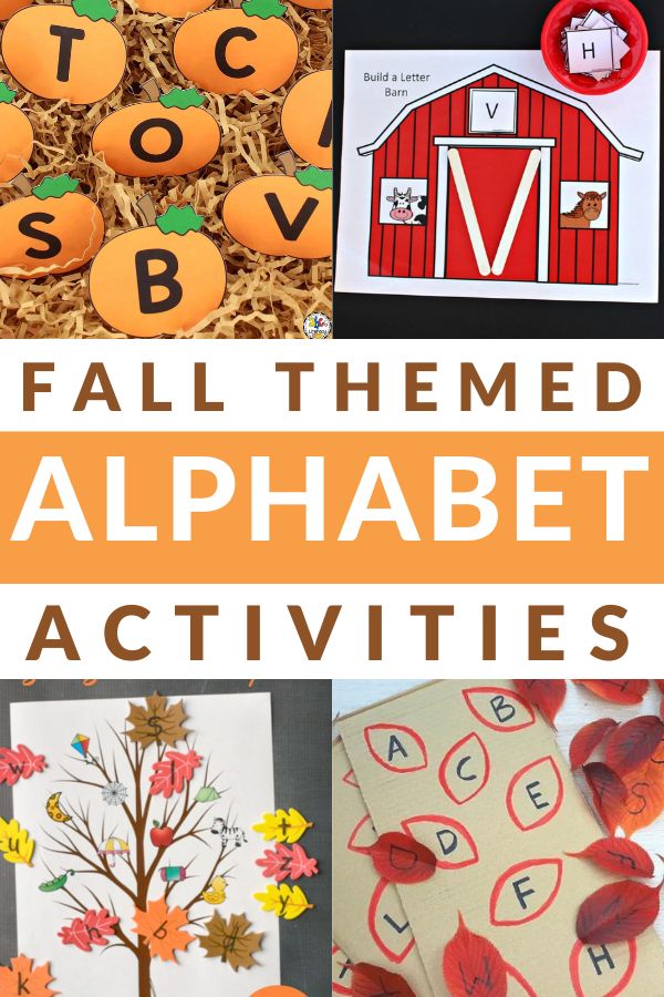 Fall ABC Activities