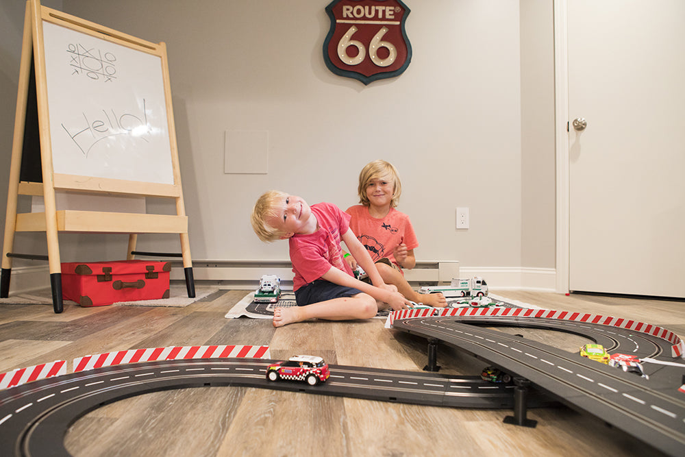 A Basement Remodel Turns into a Happy Family Room