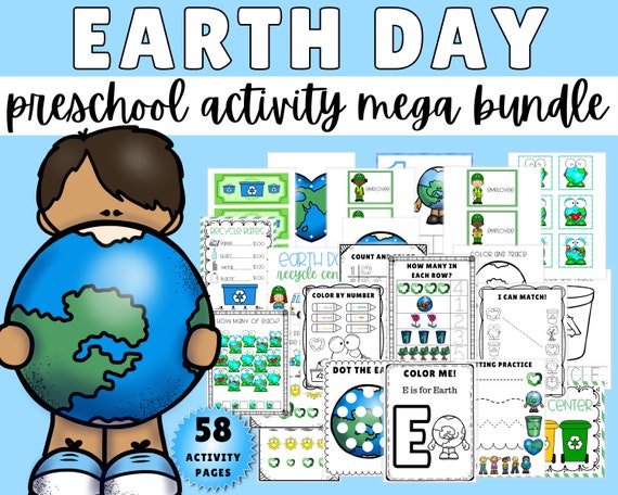 Printable Earth Day Activities for Kids