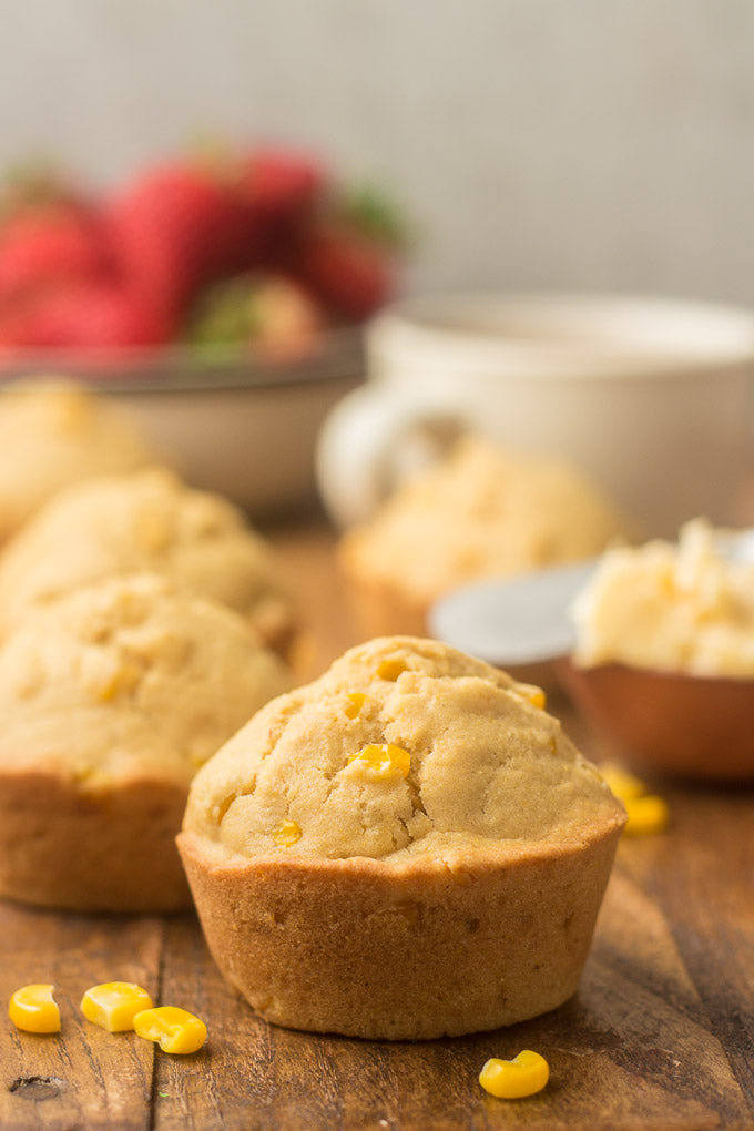 Perfect Vegan Corn Muffins