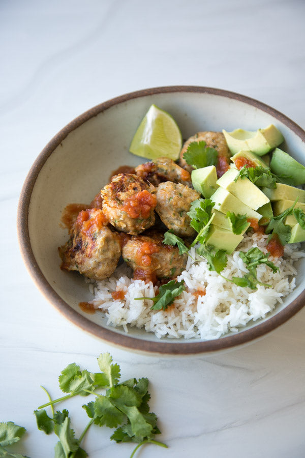 Southwestern Gluten-Free Turkey Meatballs