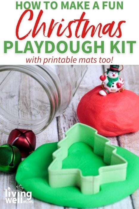 DIY Christmas Playdough Kit Gift Idea