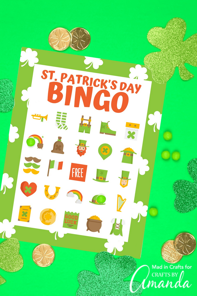 Printable St. Patrick’s Day Bingo