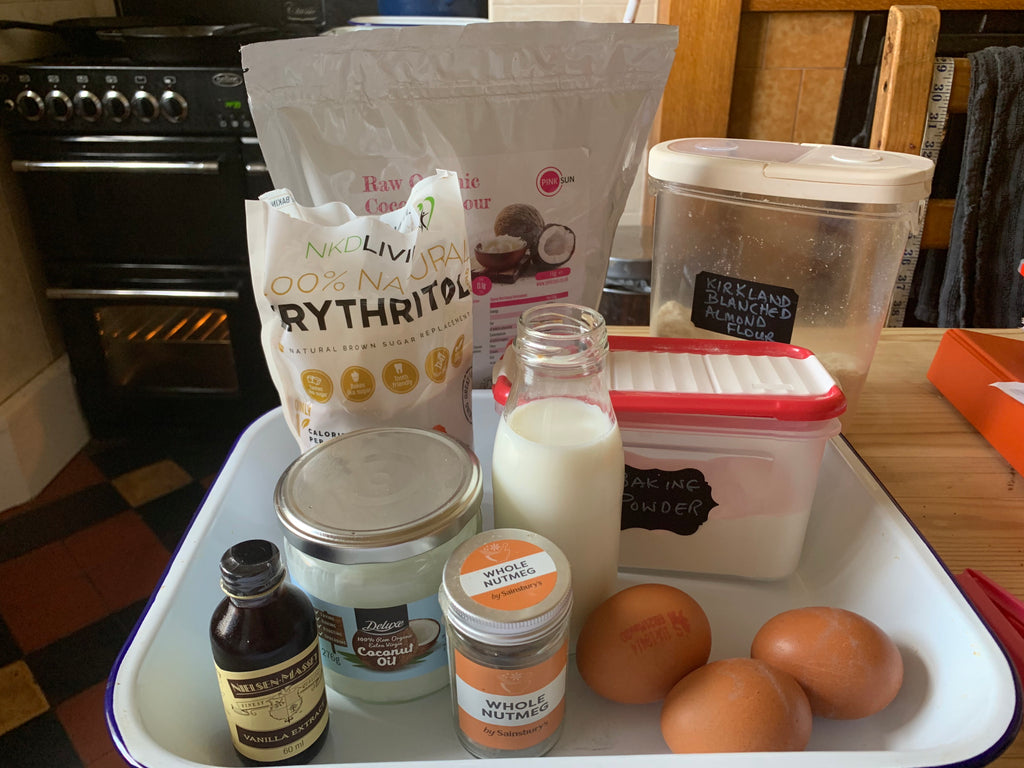 Keto Cinnamon Coffee Cake (gluten-free, dairy-free)