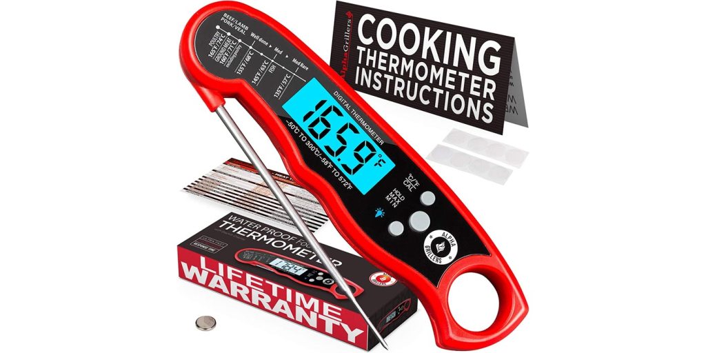 Prep for Memorial Day with this grilling Gold Box: Instant read meat thermometer $11.50, more