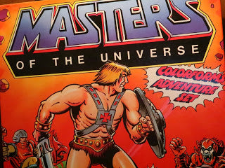 Old School MOTU: Masters of the Universe Deluxe Play Set by Colorforms