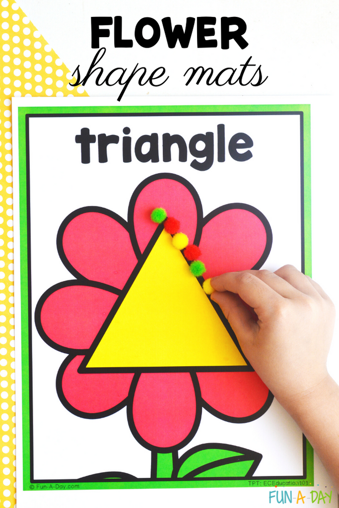 Flower Shape Mats Free Printable