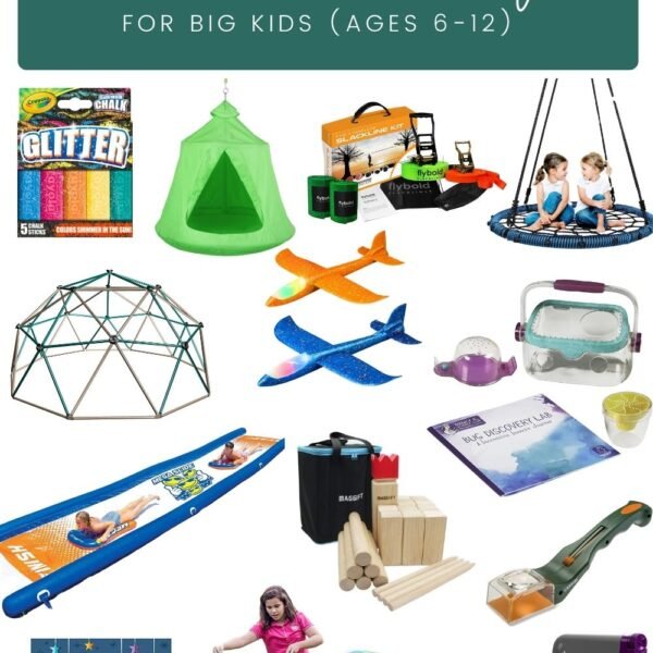 Best Outdoor Toys for Kids (Ages 6-12)