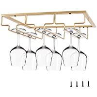 Lifancy Under Cabinet Hanging Wine Glass Rack only $12.39