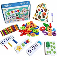 Sophray See & Spell Learning Number Math Alphabet Flash Cards only $11.49