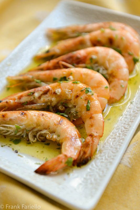 Gamberoni alla griglia (Grilled Shrimp)