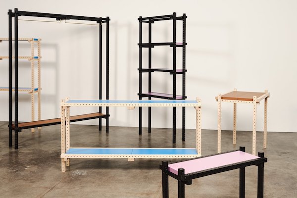 Modular Furniture Kit Promotes Disassembly, Building New Pieces From Same Parts