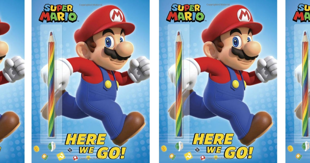 Super Mario Activity Book Only $3.43 on Amazon (Regularly $8)