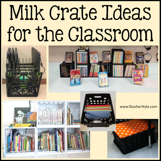 Milk Crate Ideas for the Classroom