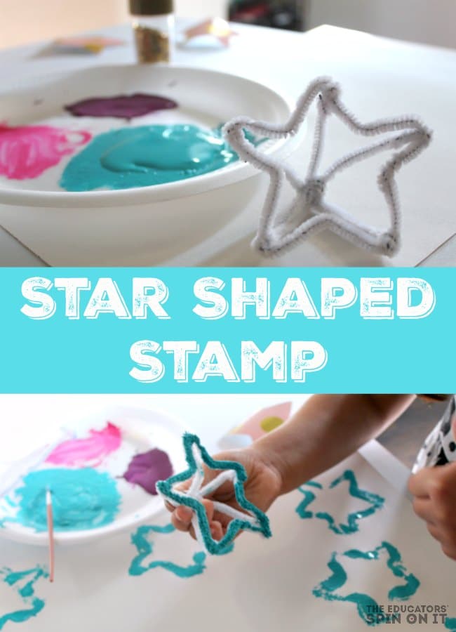 How to Make Your Own Star Shaped Stamp With Your Child