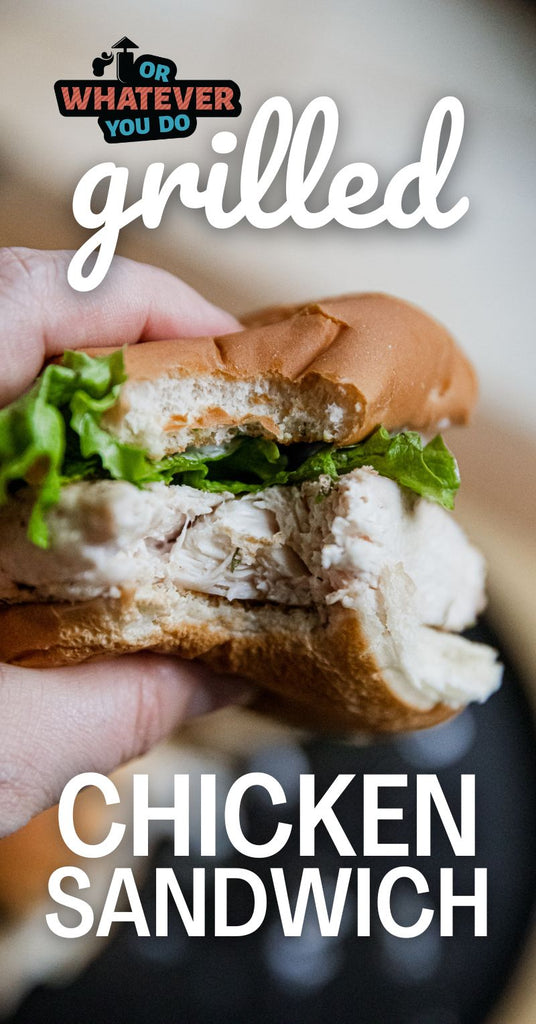 Traeger Grilled Chicken Sandwich