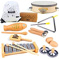 Chriffer Kids Musical Percussion Instruments Set only $12.00