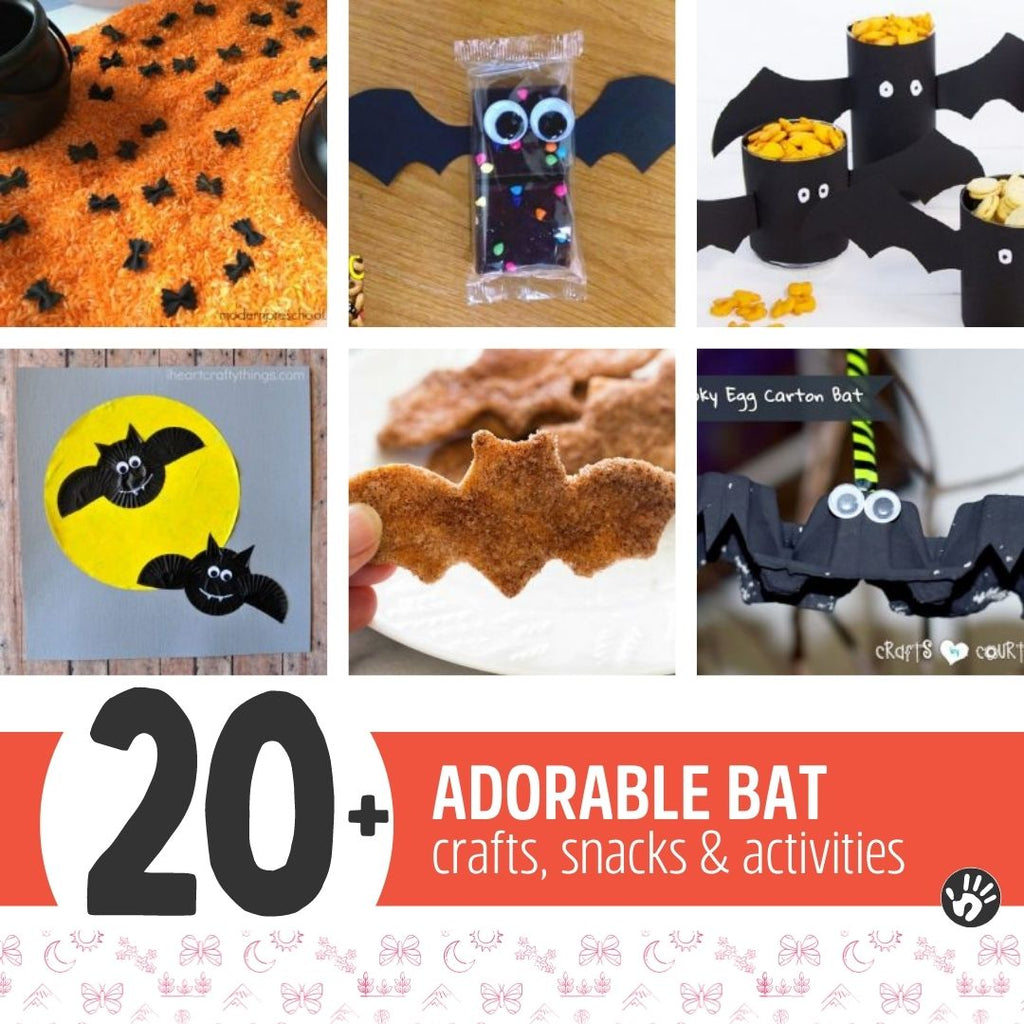 20+ Super Cute Batty Crafts, Snacks, and Activities for Halloween