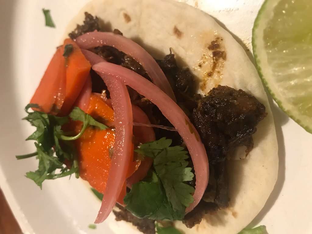 Deer Meat Tacos