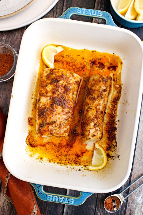 Cajun Baked Mahi Mahi