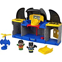 Fisher-Price Little People DC Super Friends Batcave with Figures only $15.60