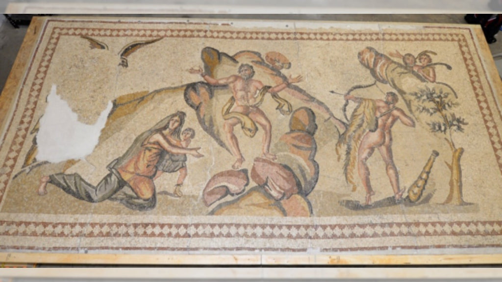 Ancient 18-foot Hercules mosaic may appear in LA court