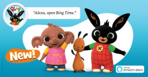 Acamar Films grows reach of preschool hit Bing with new Amazon Alexa Skill, Bing Time