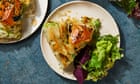 Chantelle Nicholson’s vegan recipe for pea, broad bean and caramelised onion filo pie | The new vegan